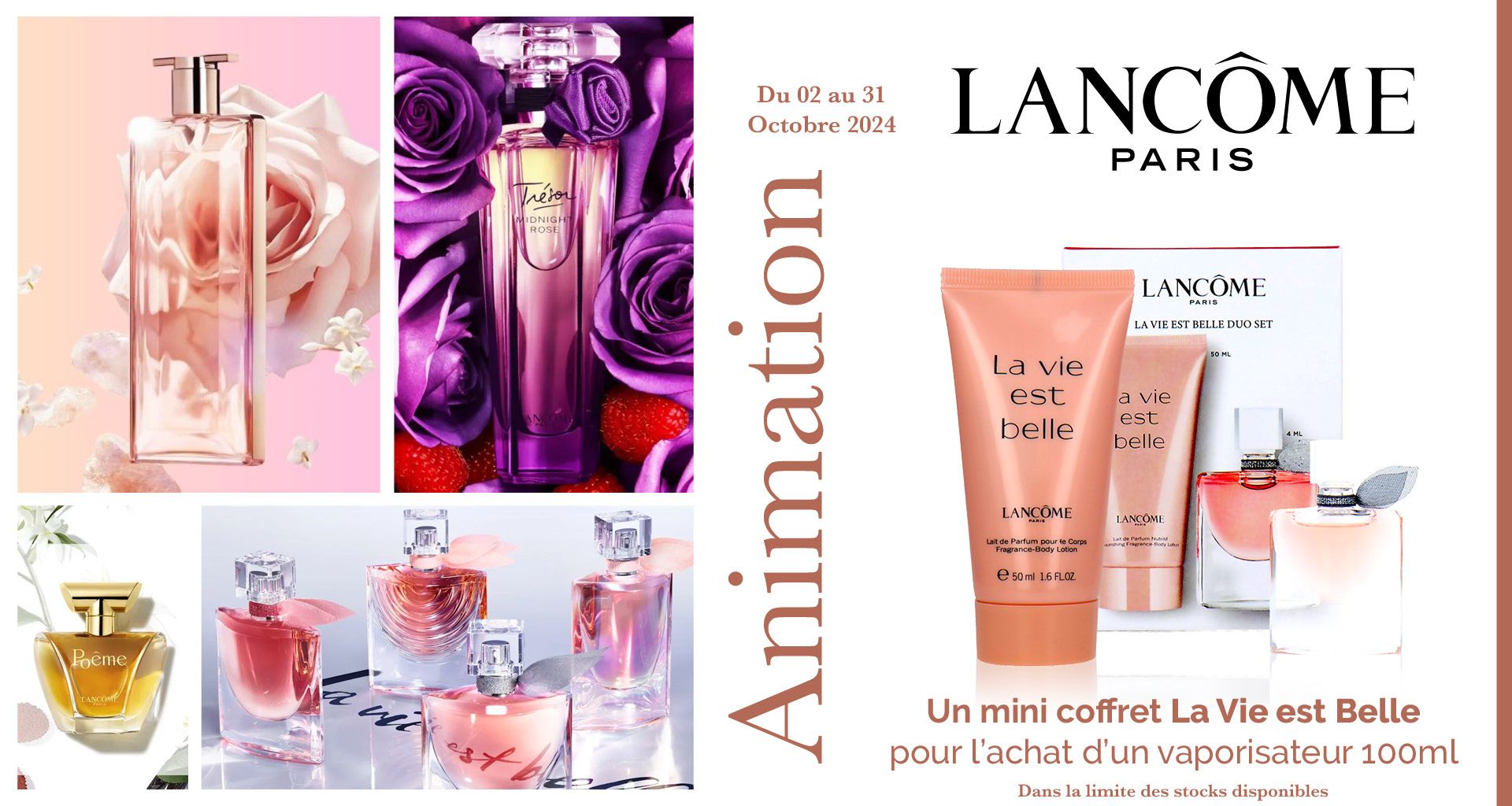 ANIMATION LANCÔME